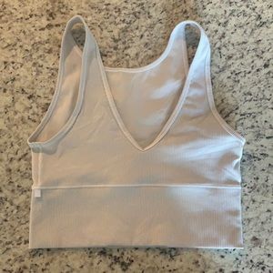 Lululemon Power Pivot Tank Ribbed Size 8